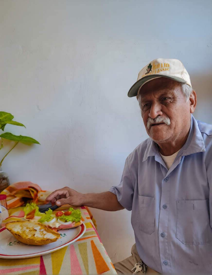Imagen temporal de comida comunitaria; reemplazar por foto real de Casa Isis.